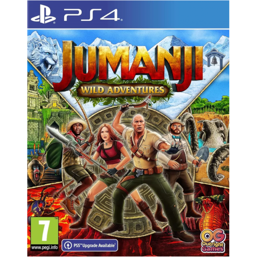 Джуманджи (Jumanji): Дикие Приключения (Wild Adventures) [PS4, английская версия]