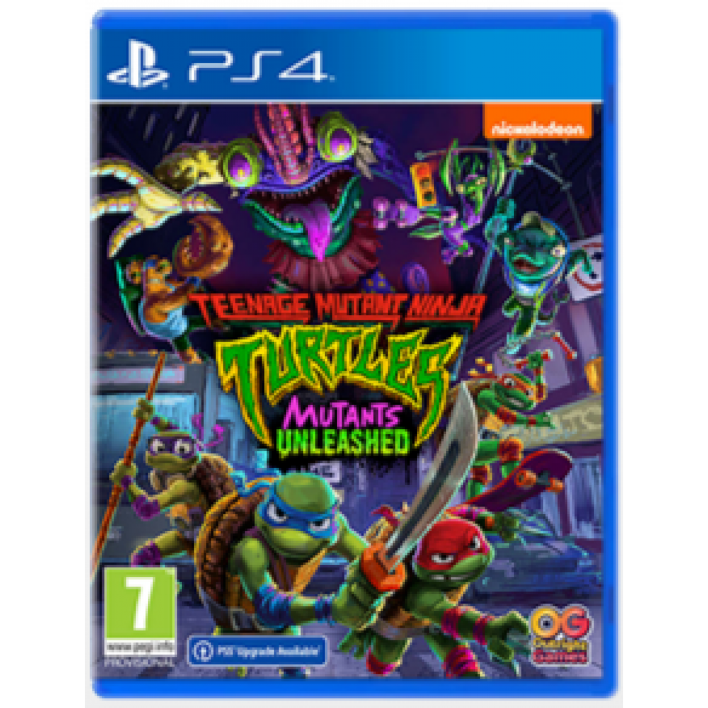 Teenage Mutant Ninja Turtles (Черепашки Ниндзя): Mutants Unleashed [PS4, английская версия]