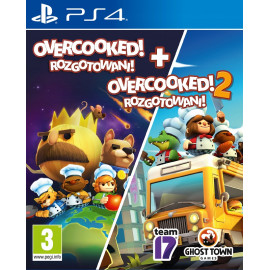 Overcooked & Overcooked! 2 - Double Pack [PS4, английская версия]