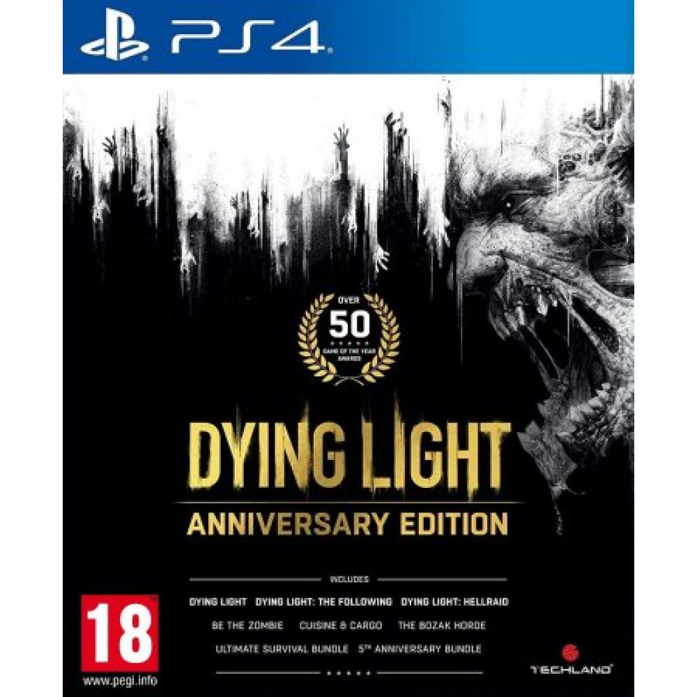 Dying Light - Anniversary Edition [PS4, английская версия]