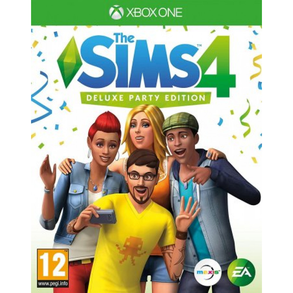Sims 4 - Deluxe Party Edition [Xbox One, русская версия]