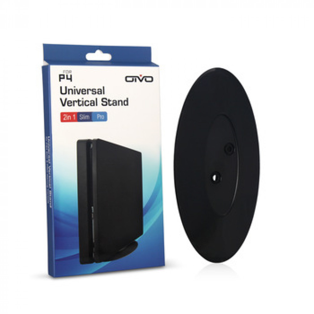 Подставка PS4 Slim & Pro Universal Vertical Stand Black /IV-P4S007/ OIVO