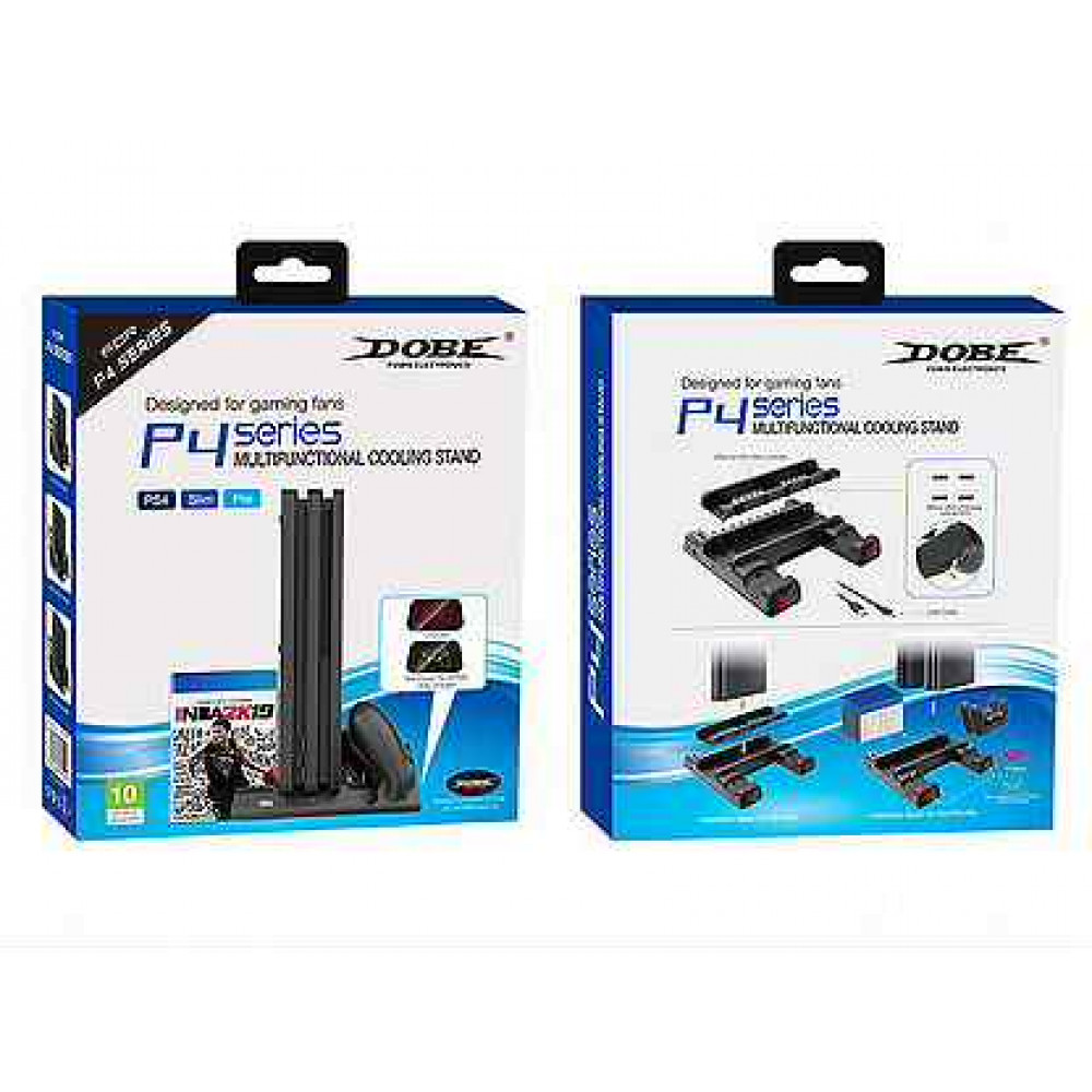 Подставка с охлаждением и зарядкой PS4/SLIM/PRO TP4-19076 DOBE