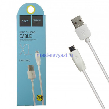 USB кабель microUSB 1M