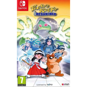 Pocky & Rocky Reshrined [Nintendo Switch, английская версия]