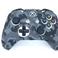 Чехол защитный XB One Silicon Case for Controller Camouflage Grey